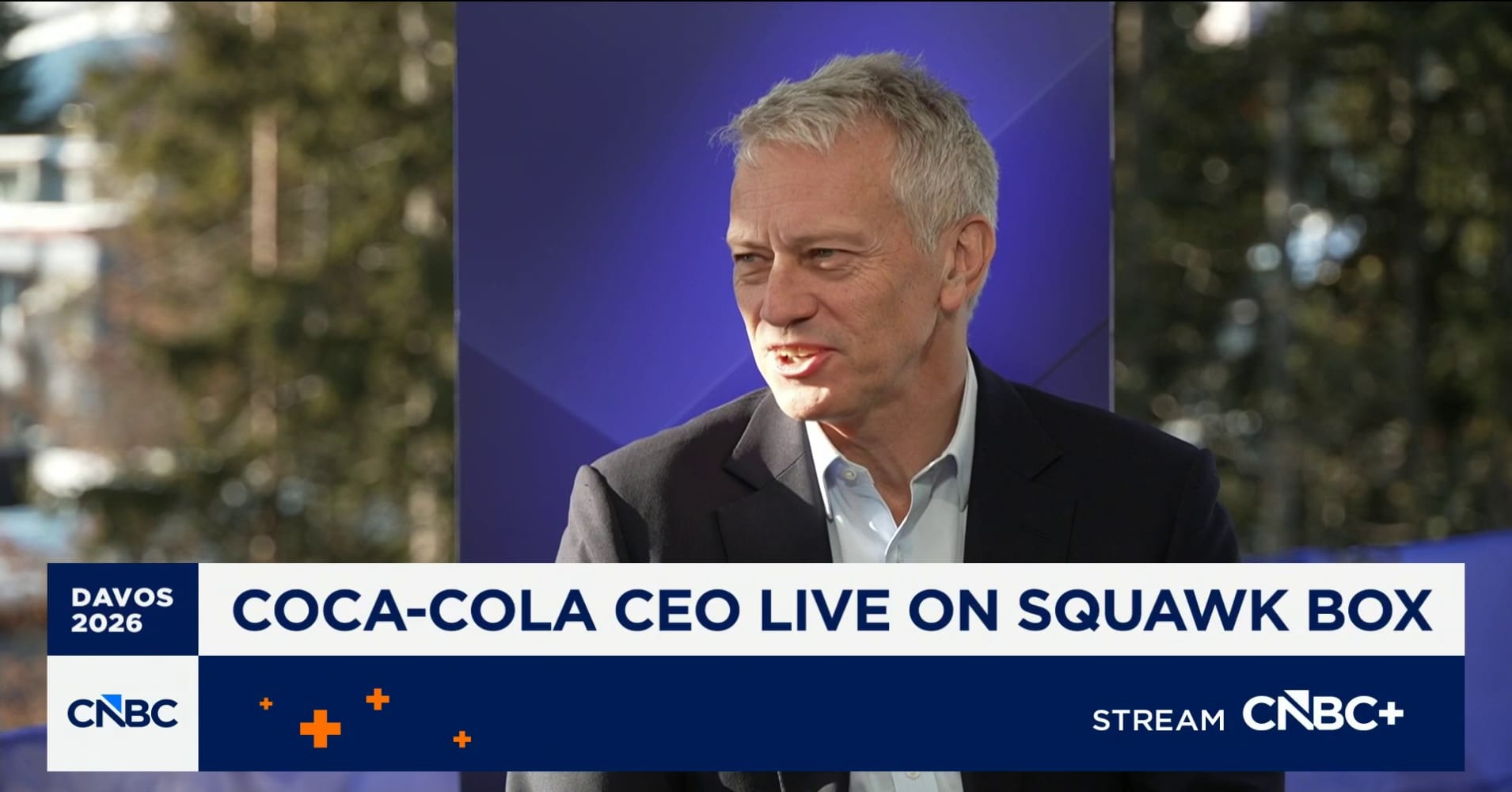Coca-Cola CEO James Quincey: The US consumer continues to be robust
