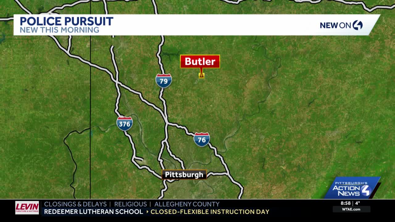 Police arrest man who led troopers on chase in Butler County
