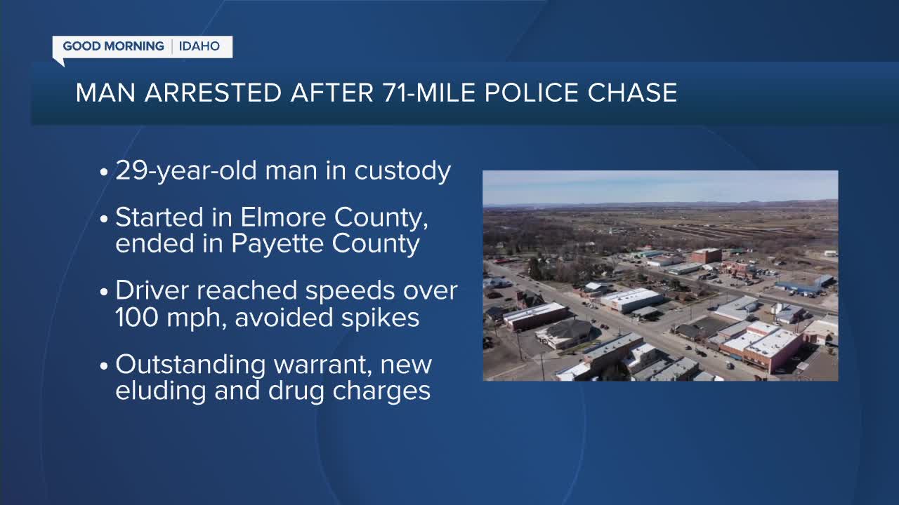 High-speed chase ends in crash after 71-mile pursuit on Interstate 84 ...