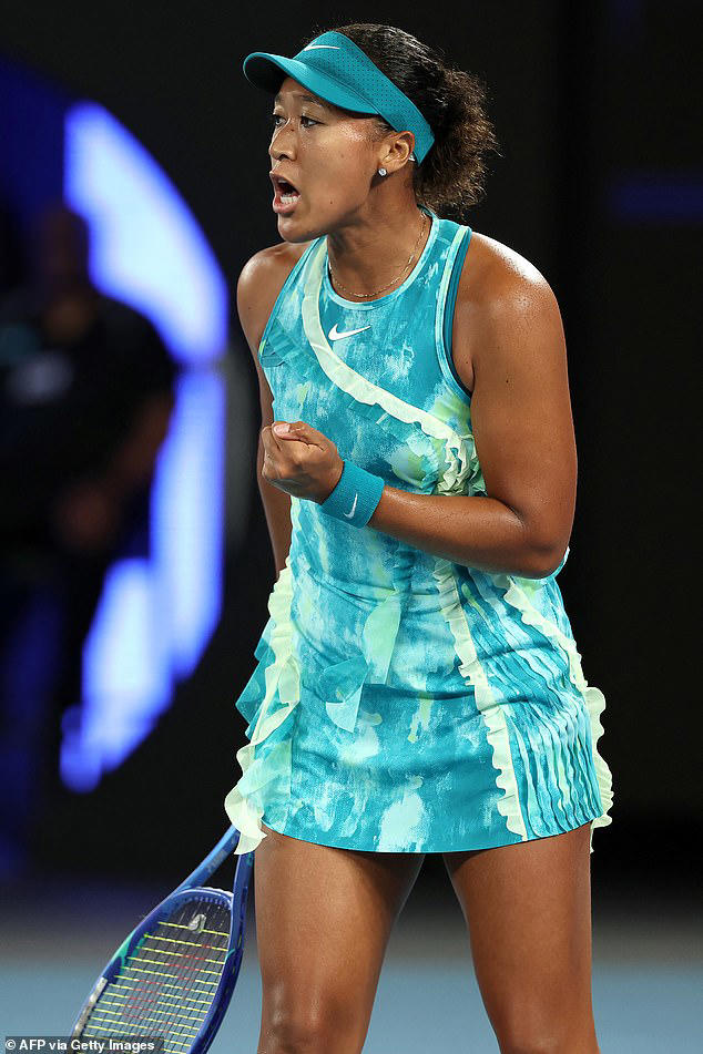 naomi osaka green dress Naomi Osaka Makes Fashion Statement, Dominates In 1st Round At U.S. Open