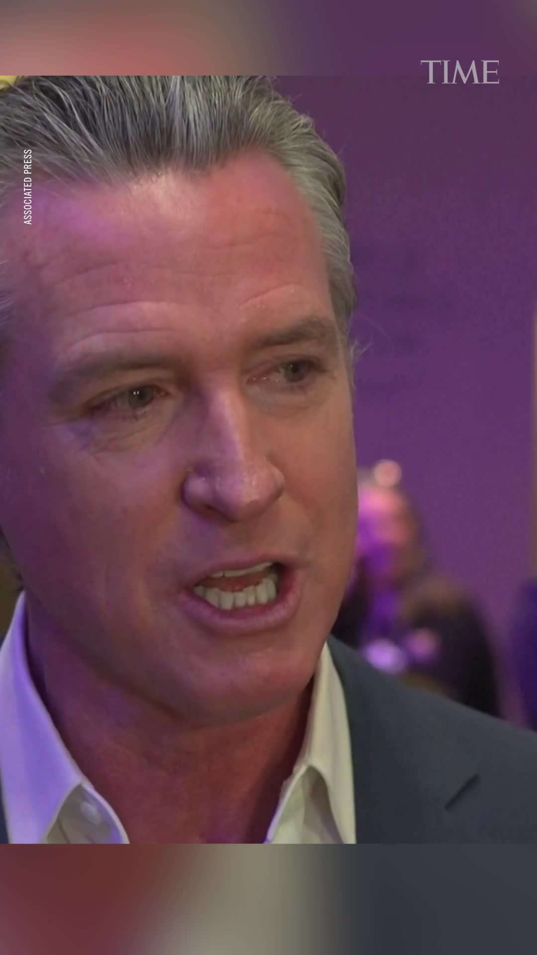 Newsom tells world leaders to stand up to Trump<br>