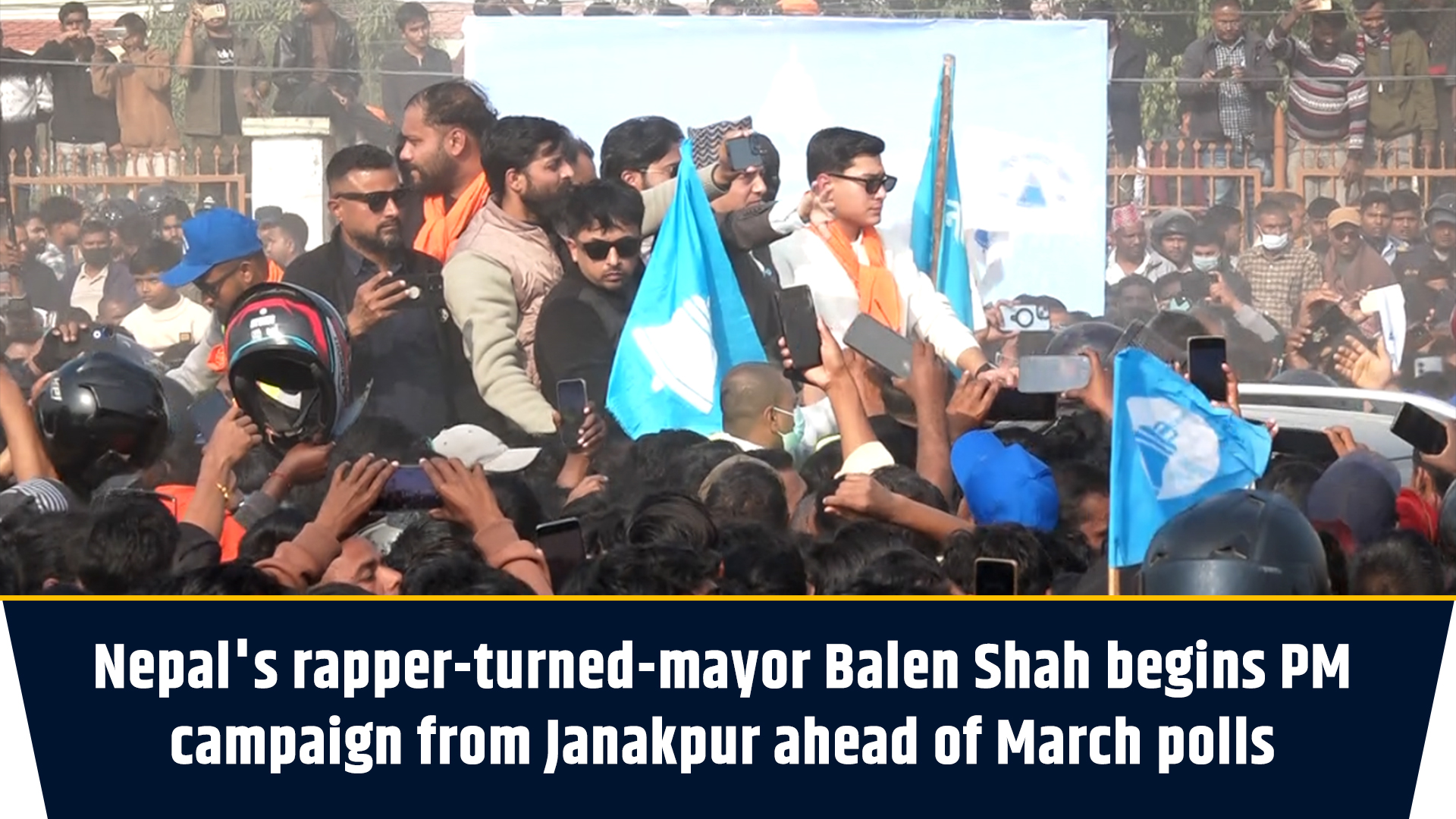Nepal's rapper-turned-mayor Balen Shah begins PM campaign from Janakpur ...