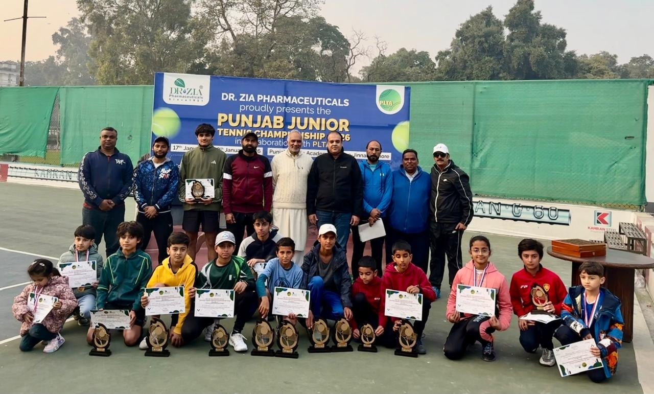 Muaz clinches triple crown at Dr. Zia Pharmaceuticals Punjab Junior ...