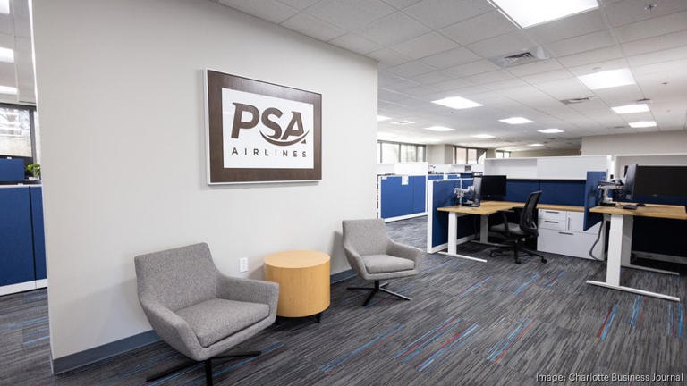 PSA Airlines moves into Charlotte headquarters building