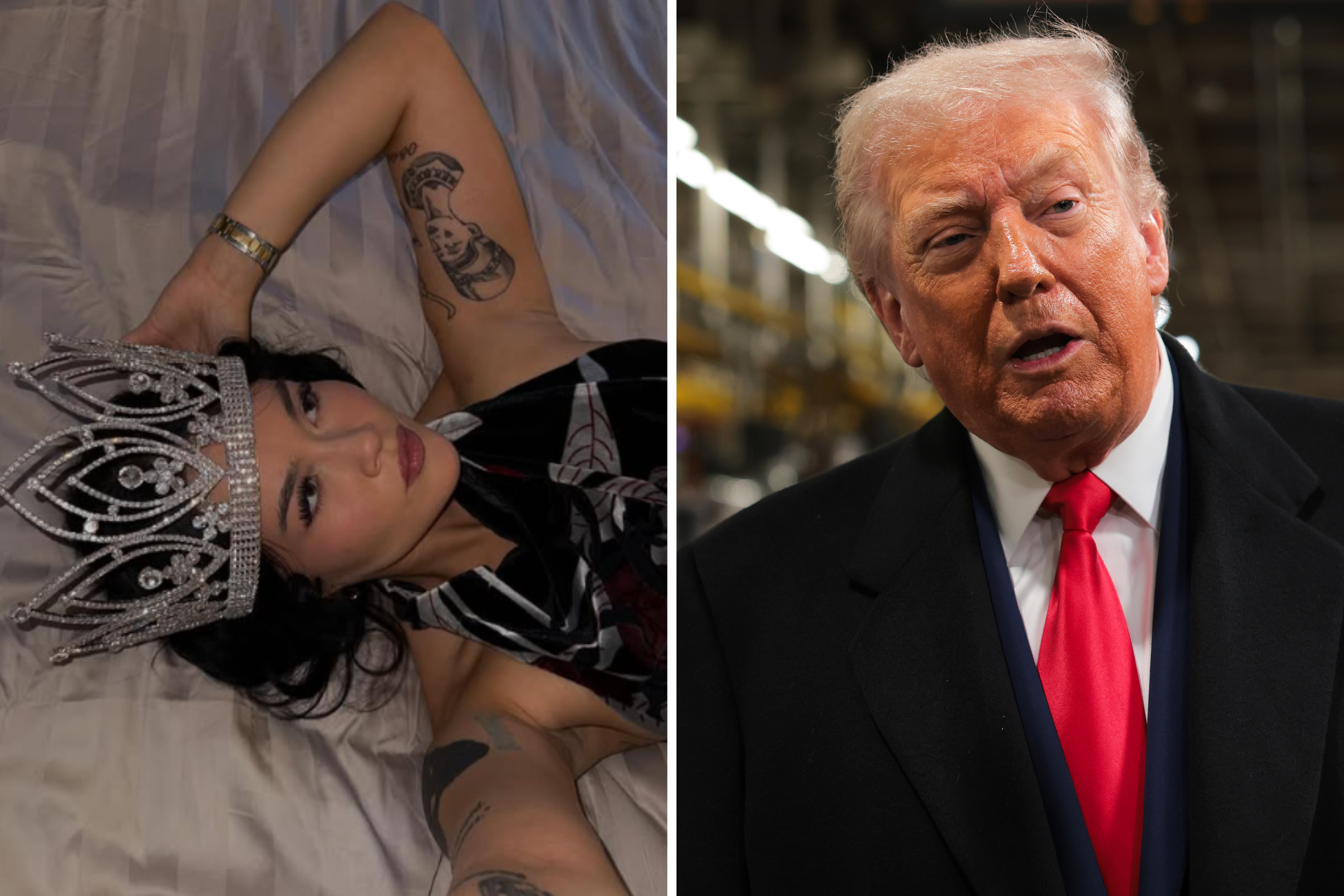 Miss Greenland gives impassioned speech against Trump<br><br>