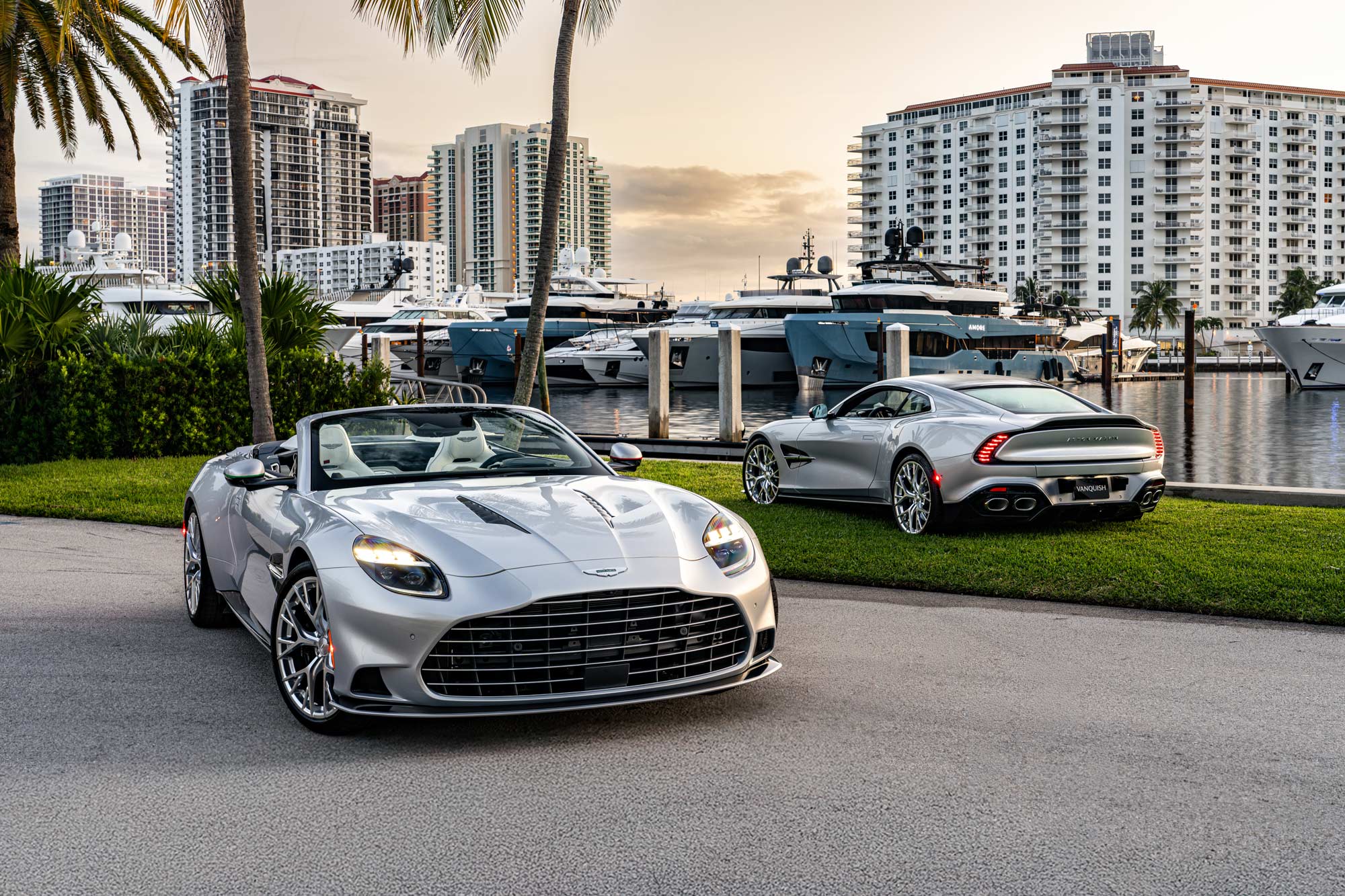 Custom Aston Martins meet yacht style