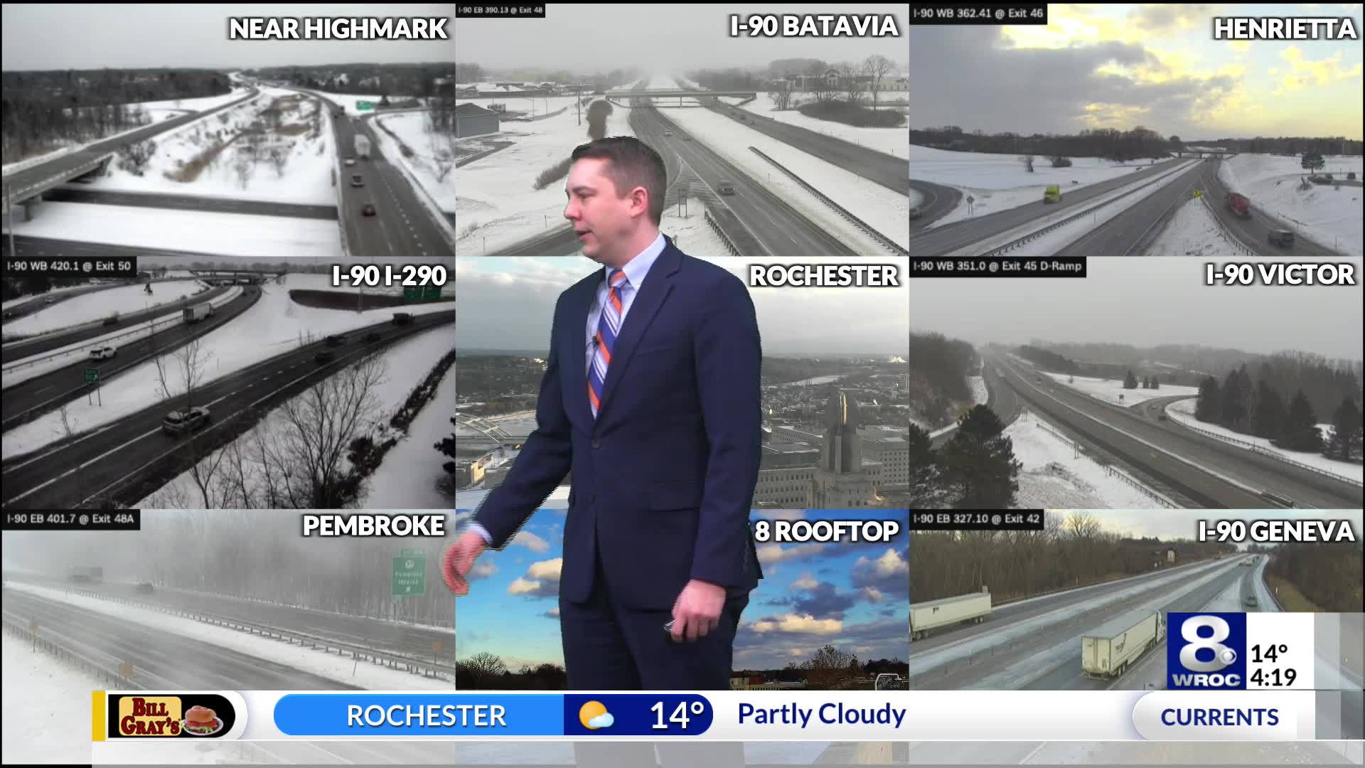 Rochester's Tuesday evening weather forecast
