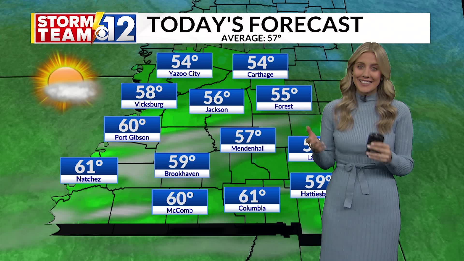 Tuesday afternoon weather update - 1/20