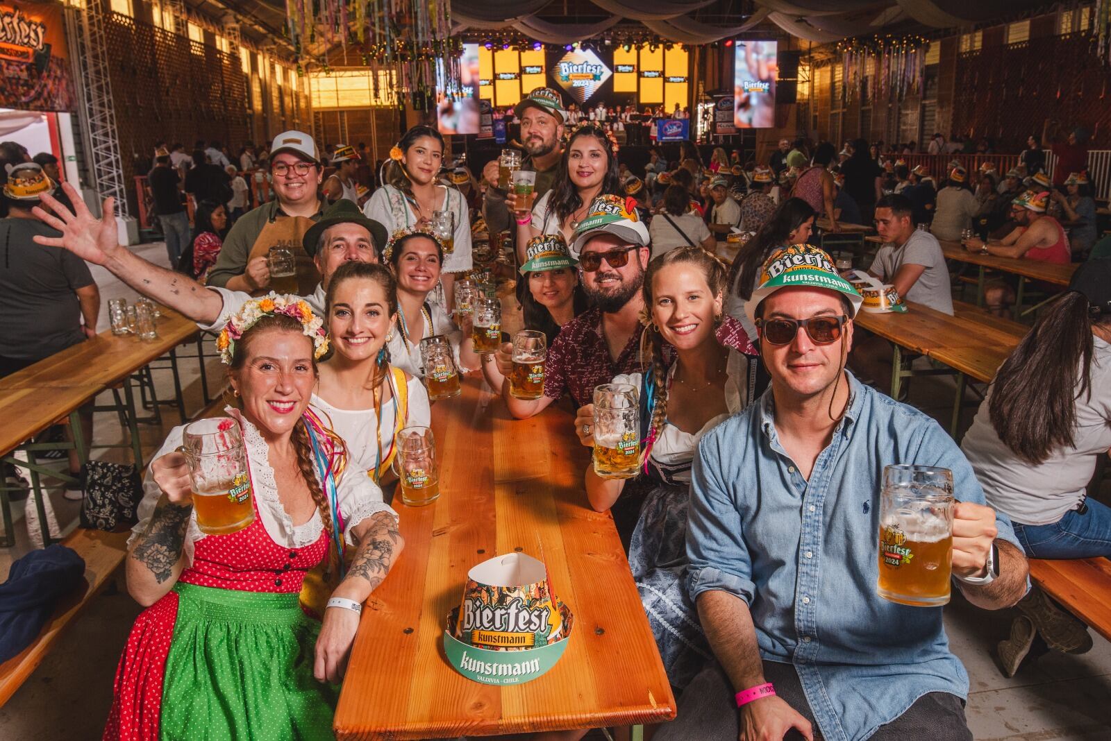 Más de 830 barriles de cerveza, música en vivo y actividades: así será Bierfest Kunstmann 2026