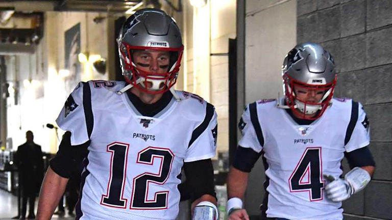 Jarrett Stidham's wife Kennedy turns heads in furry '8' fit before ...
