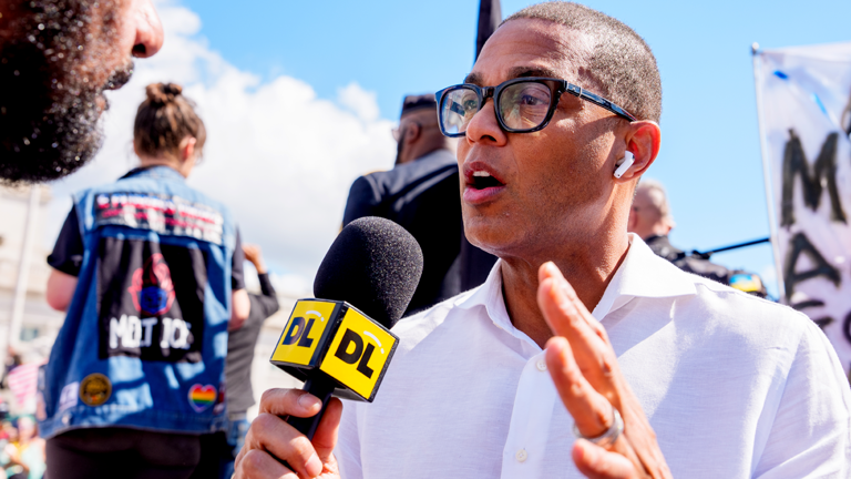 Don Lemon told Fox News Digital that he has received "a barrage of violent threats, along with homophobic and racist slurs," following his reporting of the protest. Getty Images © Getty Images