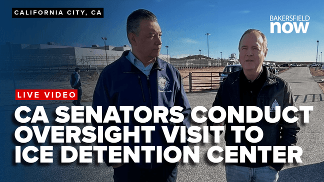 CA senators Padilla and Schiff to tour Cal City ICE detention center in ...