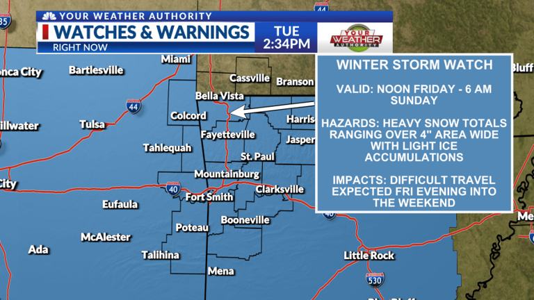 Live weather blog: Winter storm expected to hit this weekend