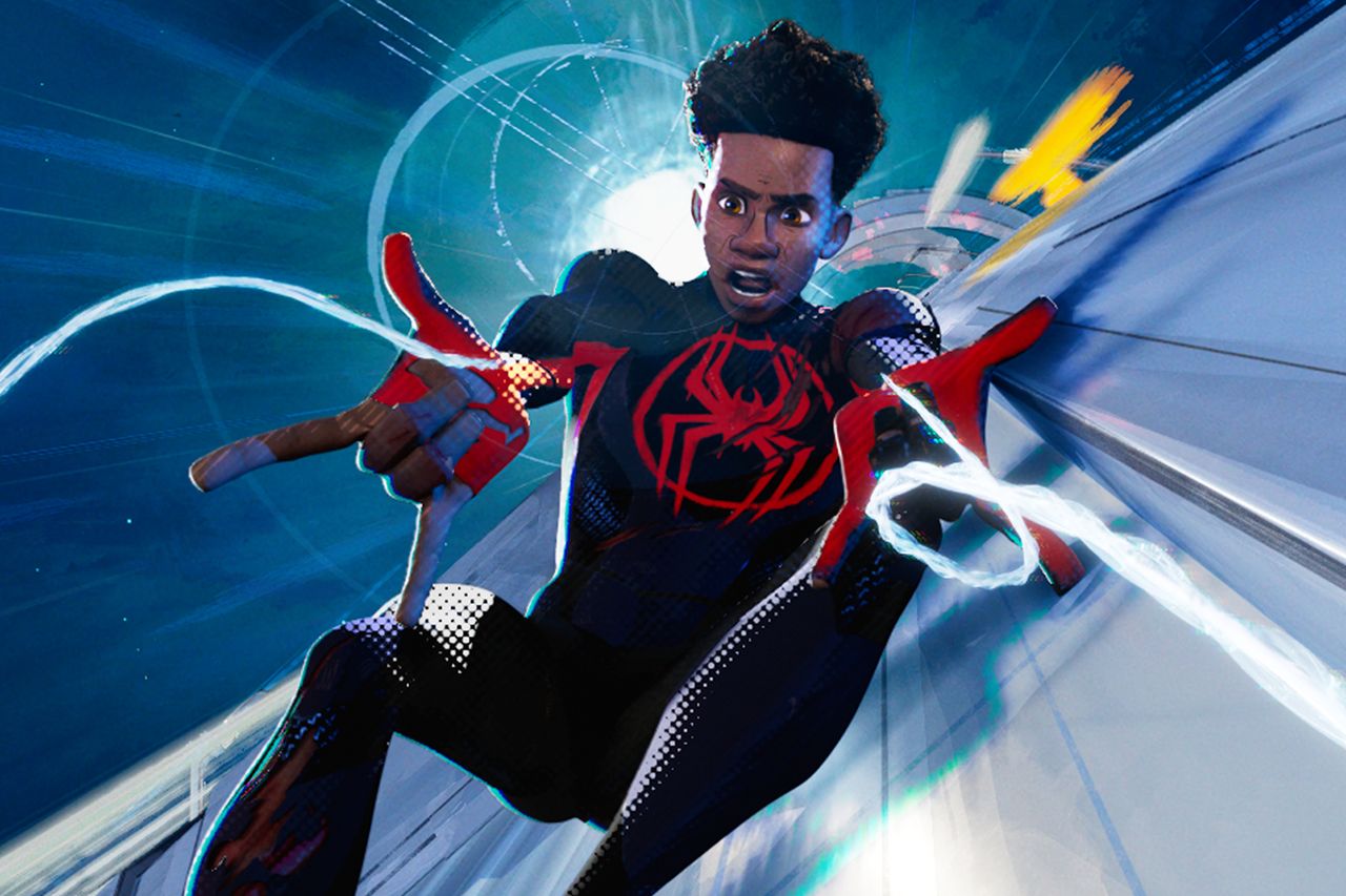 Miles Morales/Spider-Man (voice: Shameik Moore) in 'Spider-Man: Across the Spider-Verse'