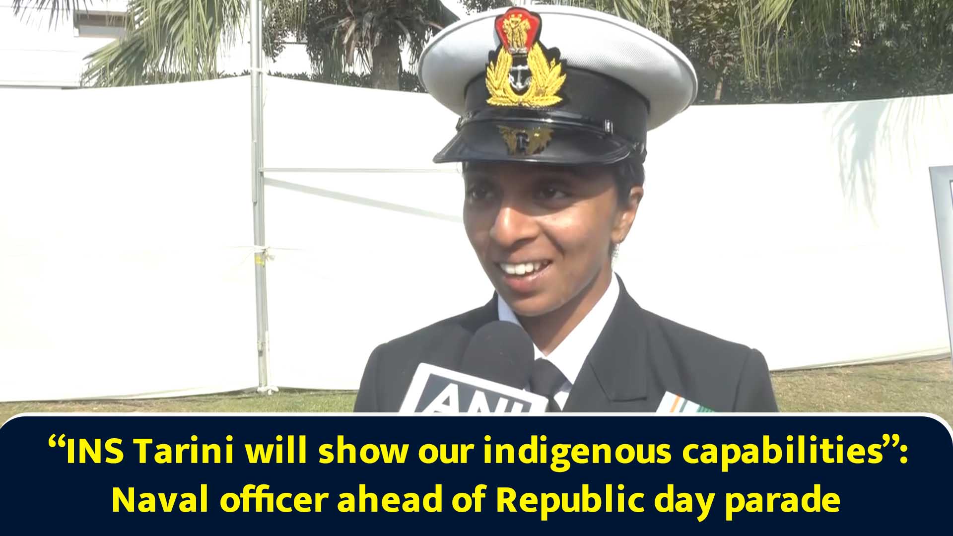 “INS Tarini will show our indigenous capabilities”: Naval officer ahead ...