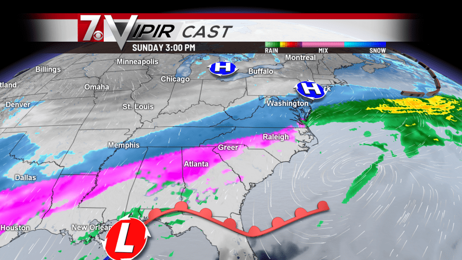 Weekend winter storm could have big impacts on Upstate