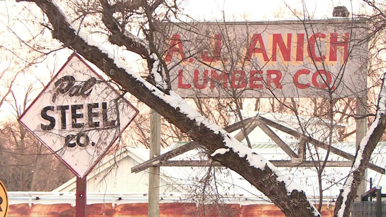 Crews battle massive fire at Palmyra lumber and steel company