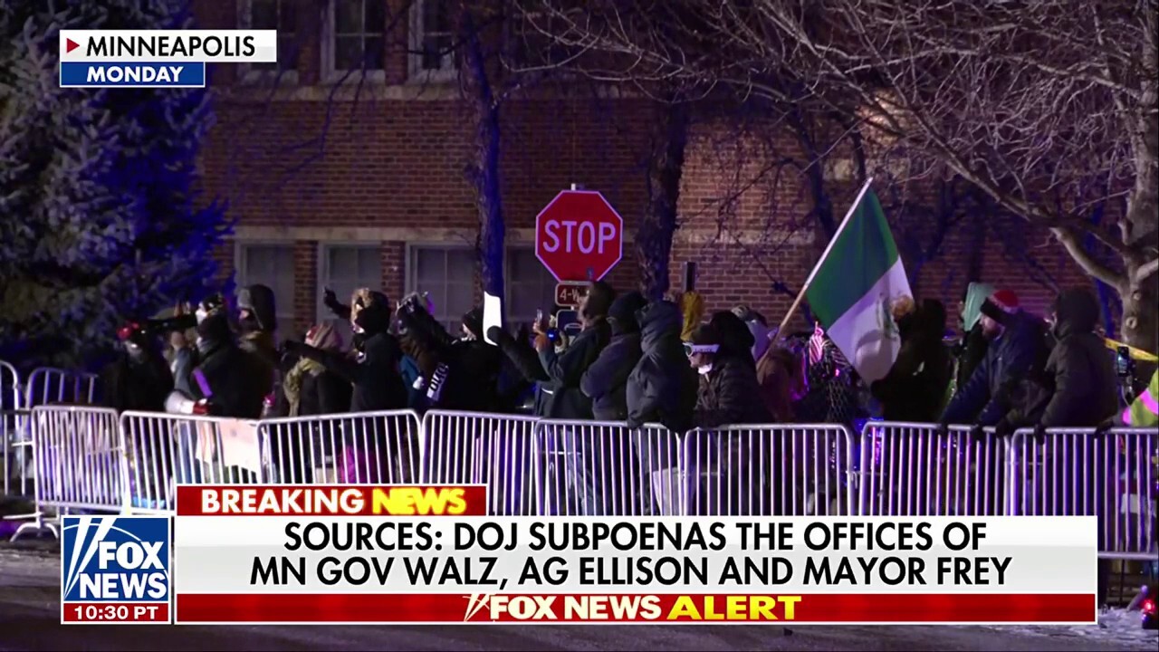 DOJ subpoenas offices of Walz, Frey, Minnesota AG, sources say<br><br>