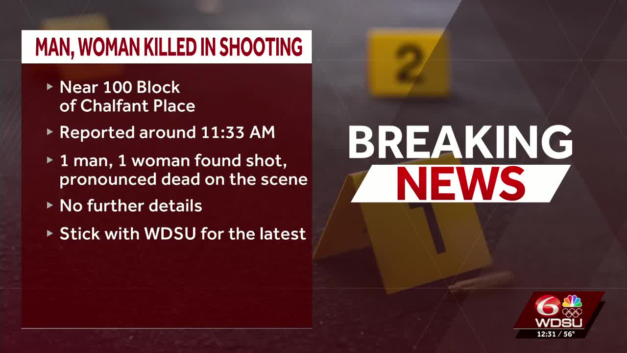 Man, woman found shot to death in the Fairgrounds neighborhood