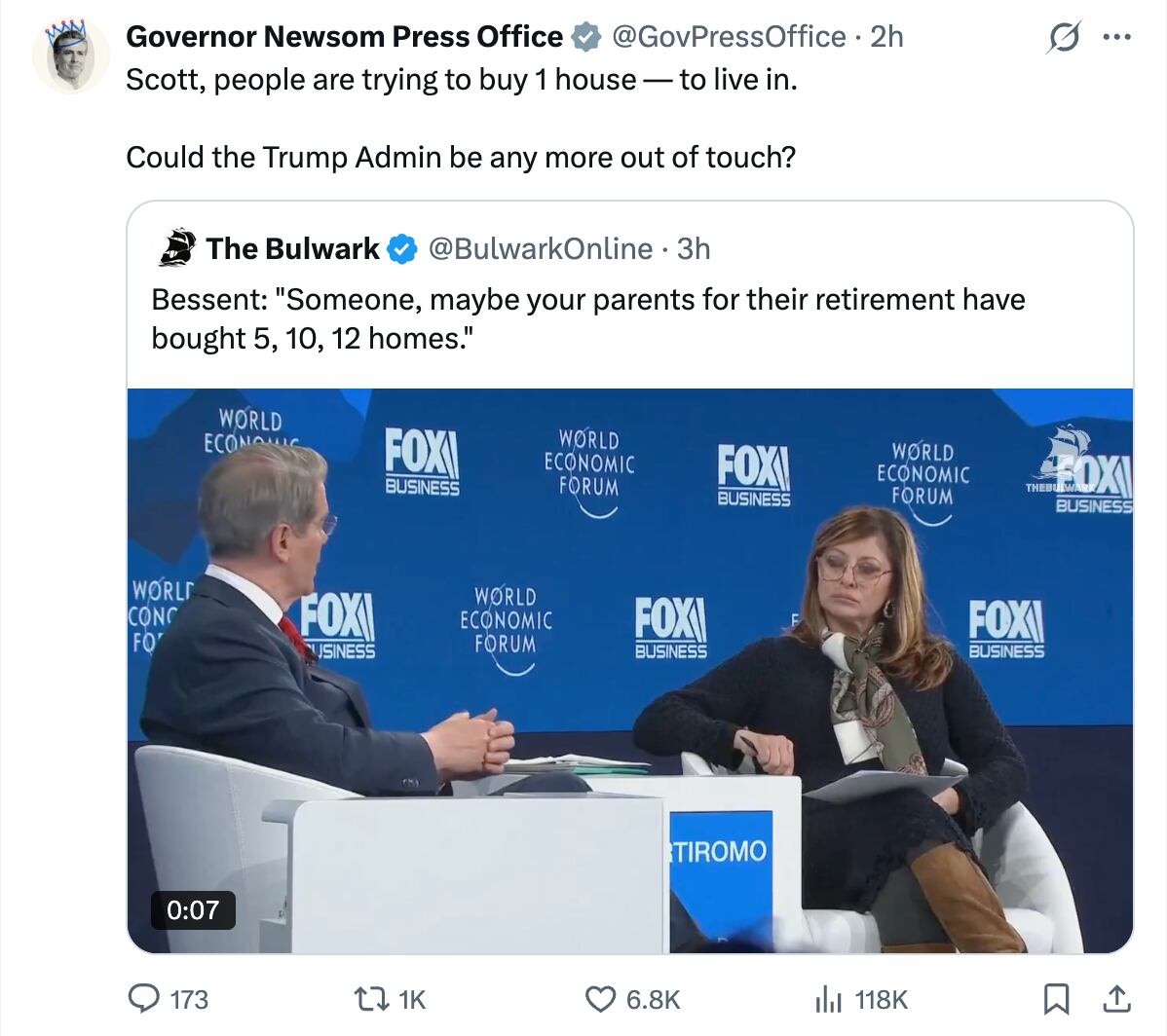 Trump goon ripped for 'gibberish' about retirees buying 12 homes