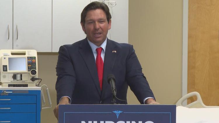 DeSantis announces $20 million for nursing programs at Florida colleges ...