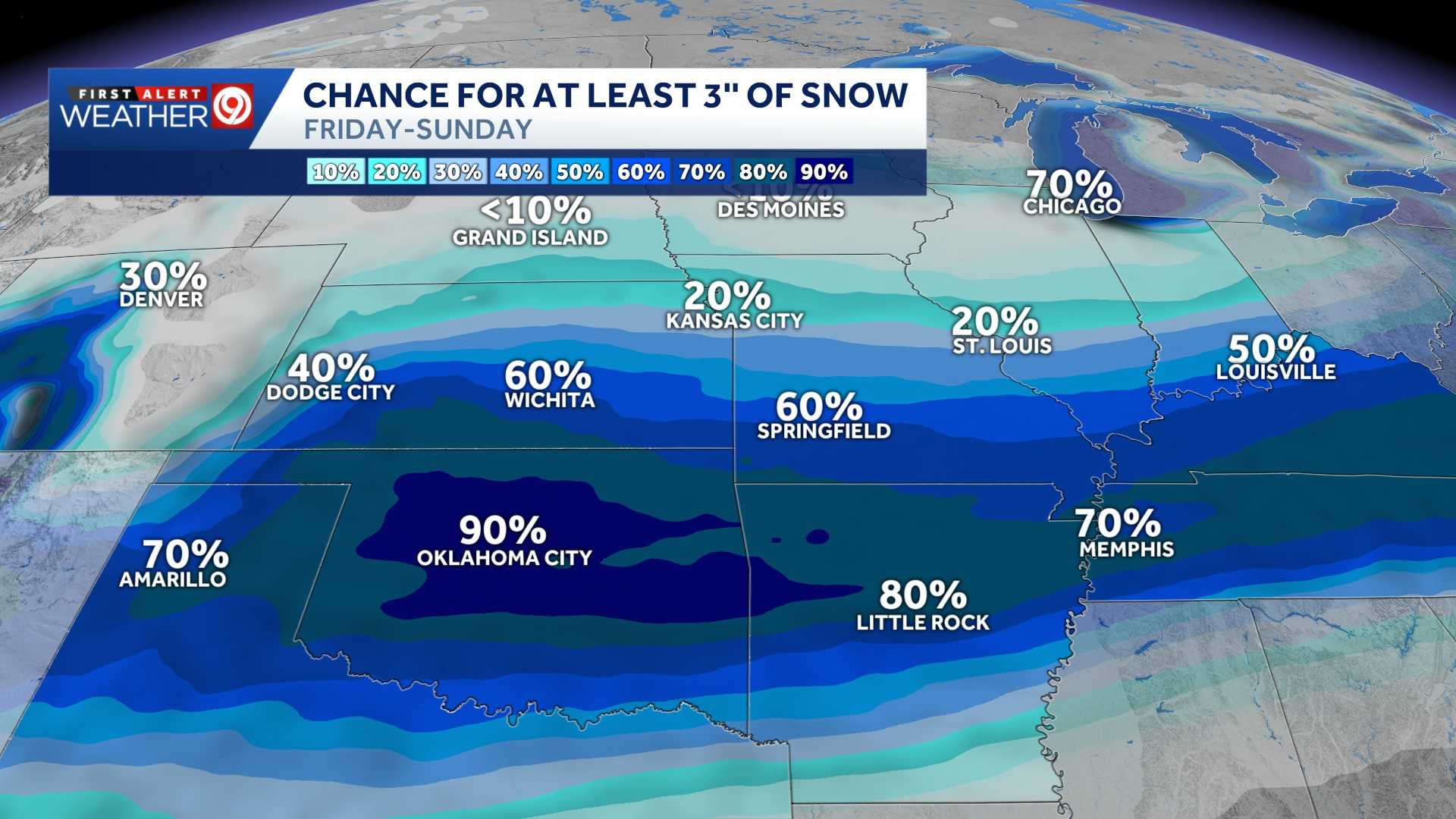 Weather blog: Arctic blast will drop our temperatures this week, take a ...