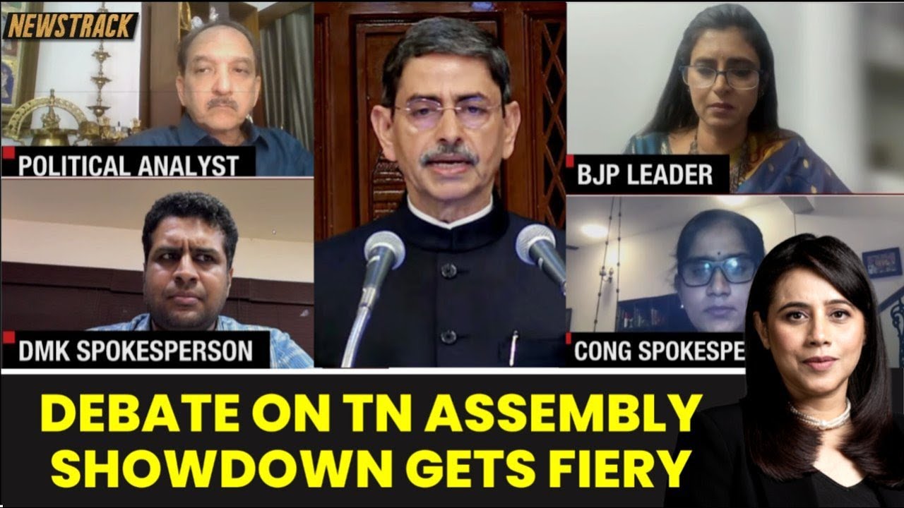 Tamil Nadu assembly clash: DMK govt slams Governor RN Ravi as he walks ...