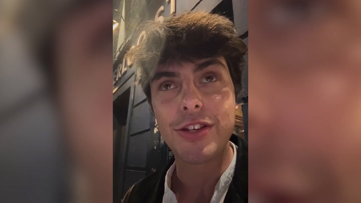 Dylan forced to defend himself during vacation in Wales