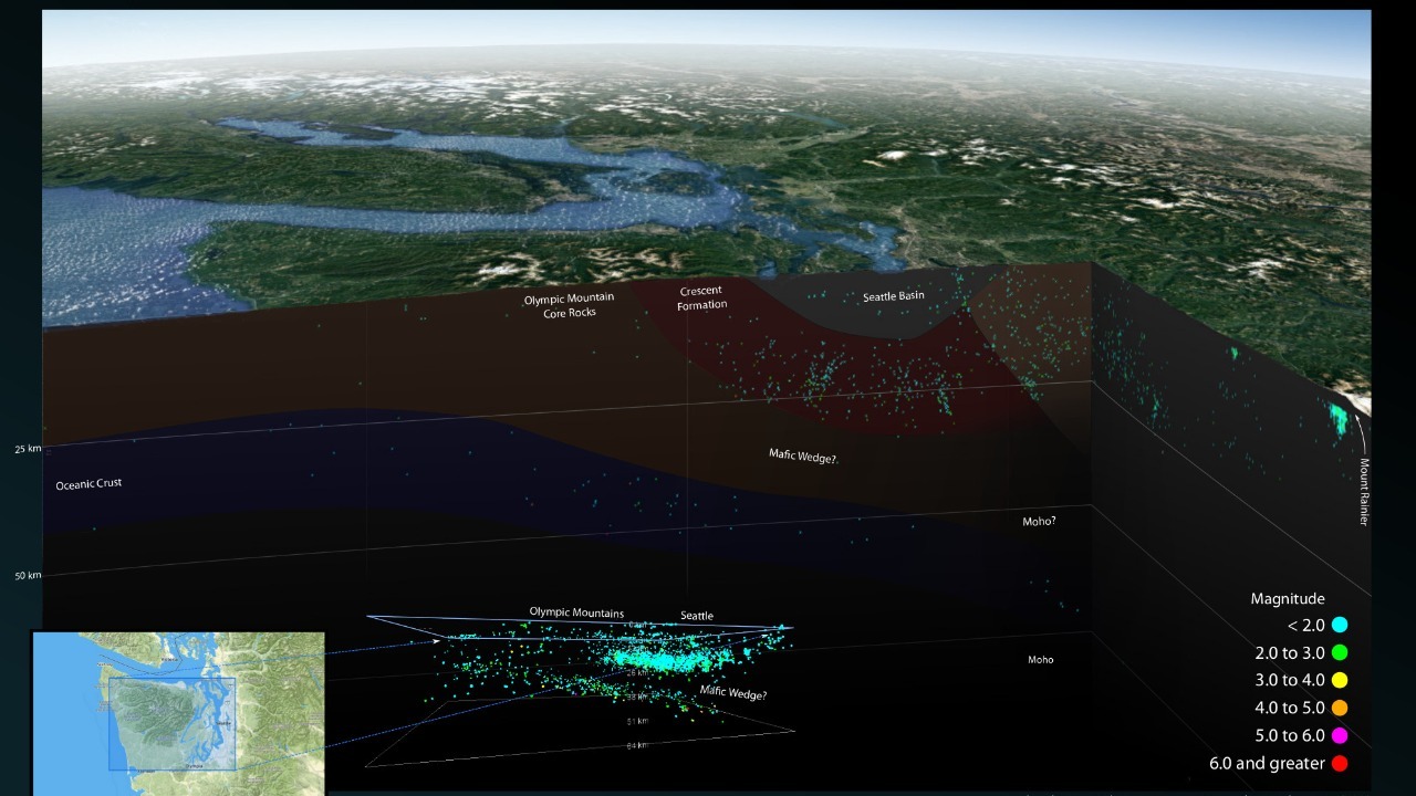 Tiny quakes expose hidden faults where San Andreas meets Cascadia