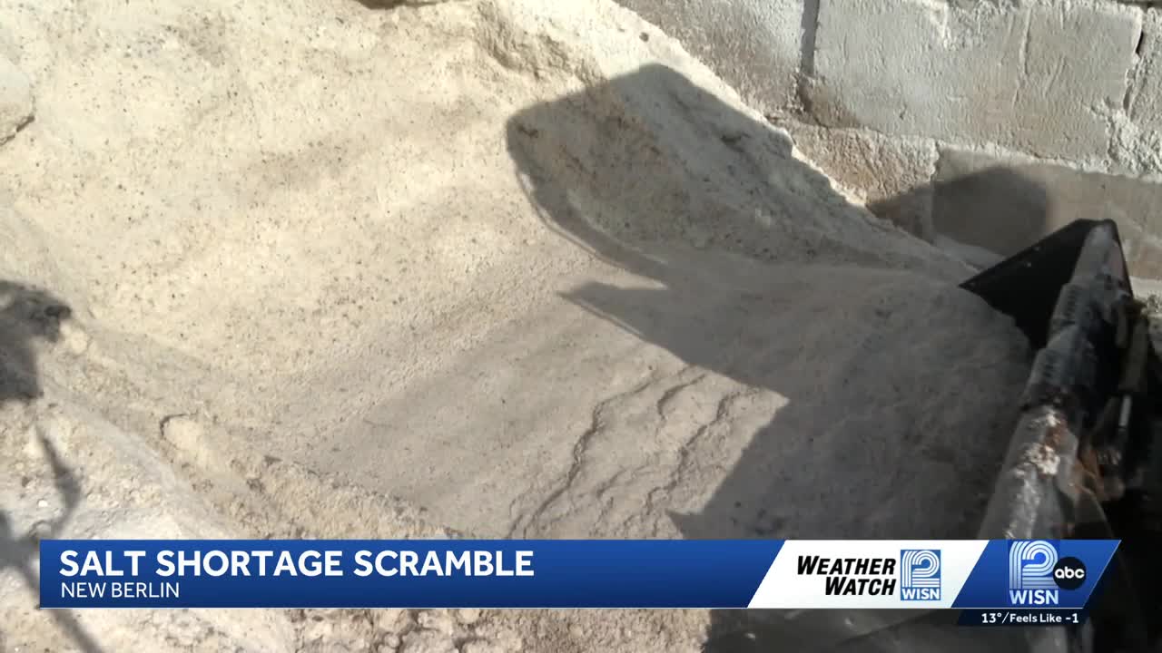 Salt supplies tightening for private snow plows
