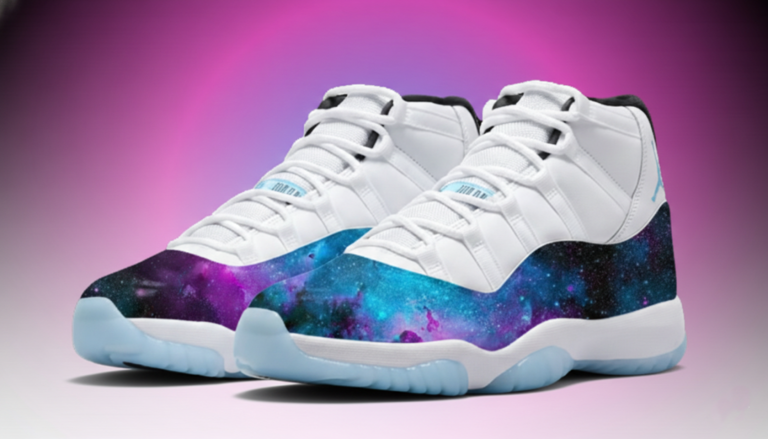 Limited Air Jordan 11 'Space Jam Galaxy' - A stroll through the