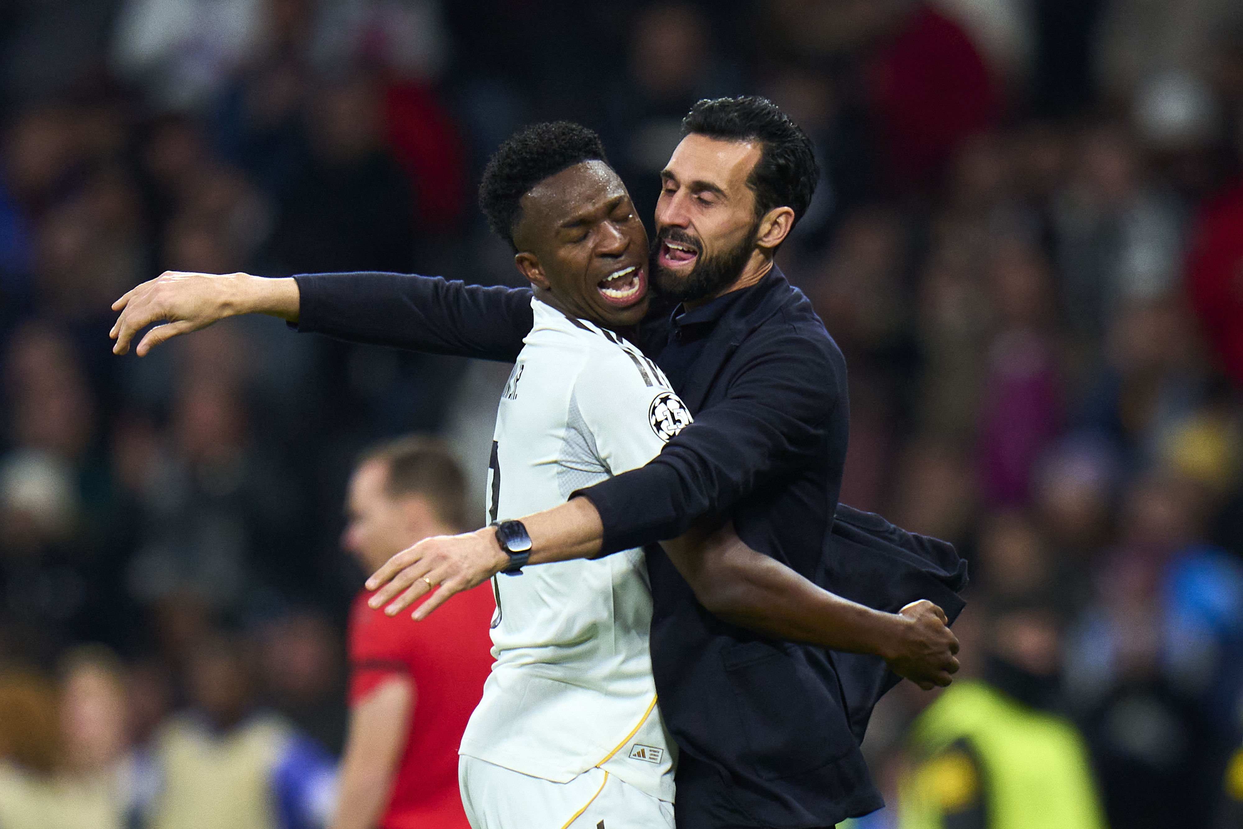 Álvaro Arbeloa: «El abrazo de Vini no fue para mí, fue para todo el Real Madrid»