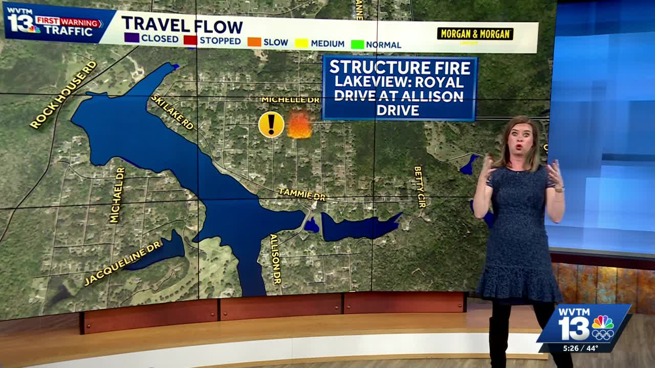 Five of six people located after heavy fire with entrapments in Lakeview