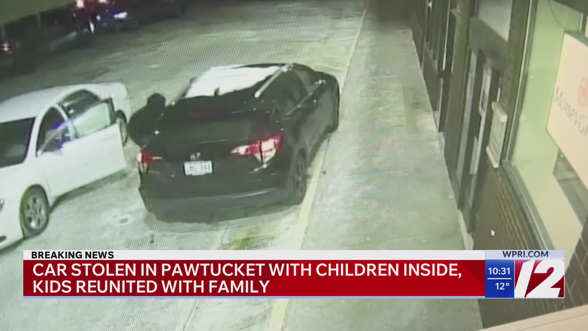Police: Suspect stole car with 2 kids inside in Pawtucket