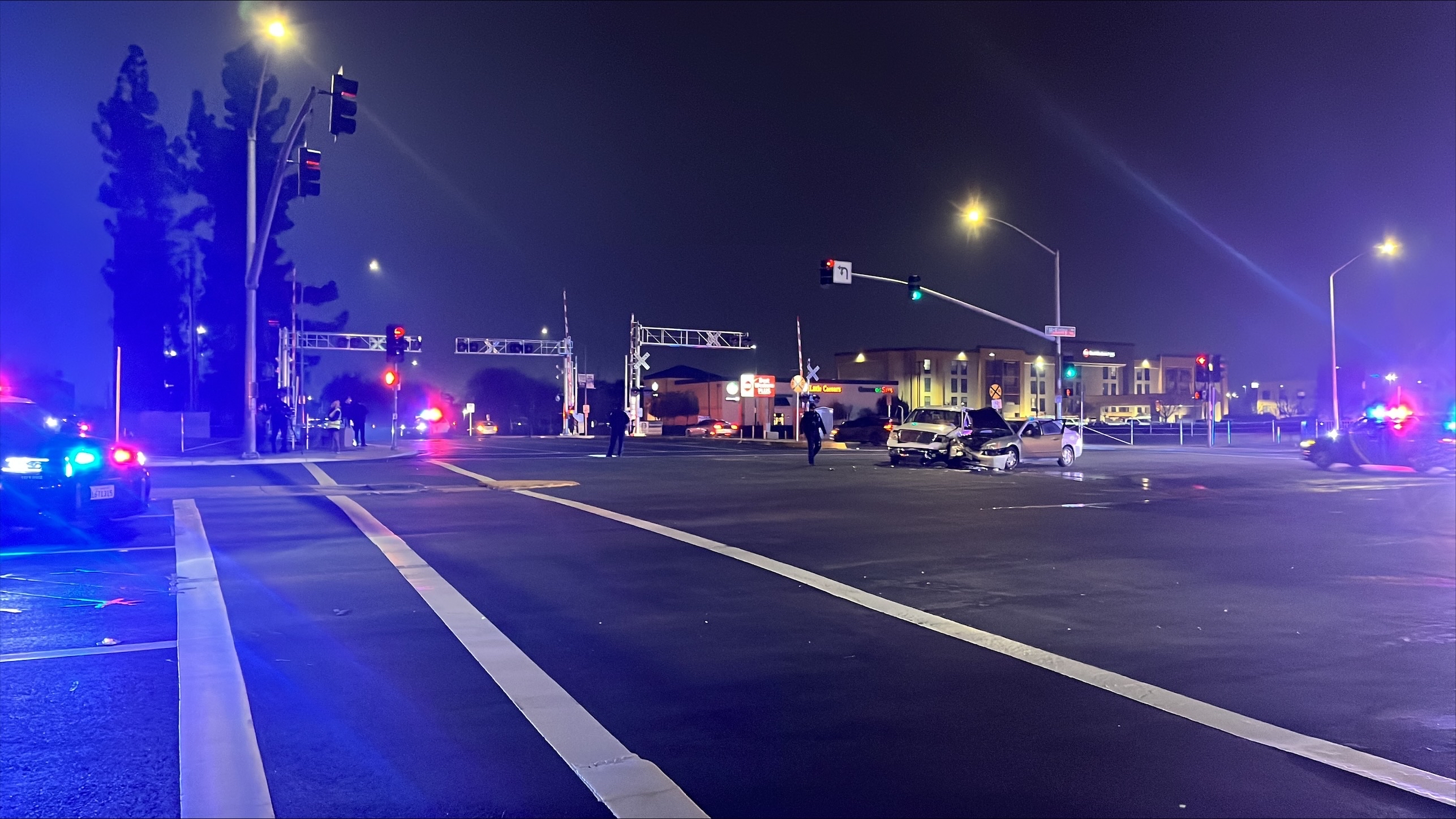 3 hospitalized after vehicle runs red light, crashes in East Central ...
