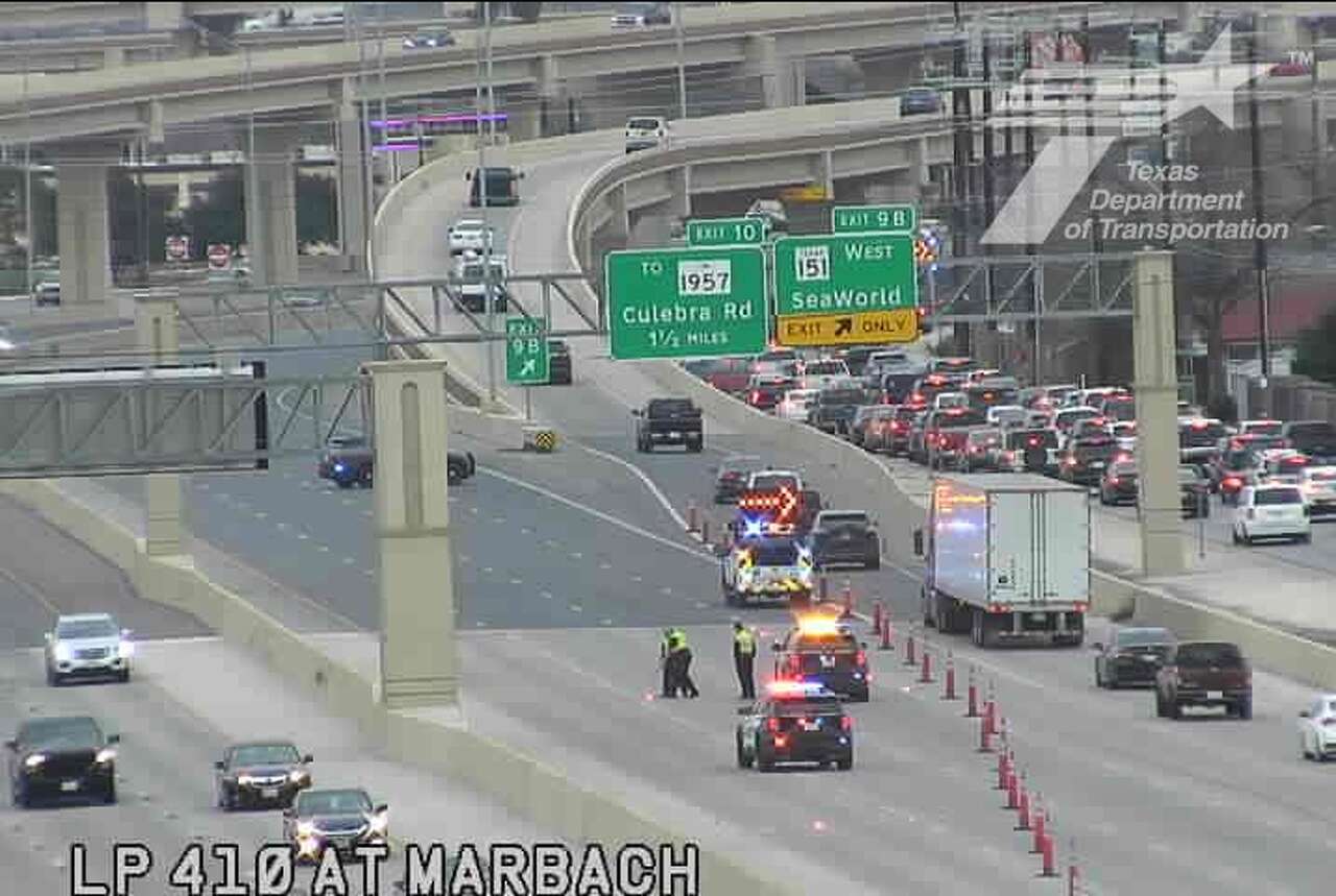 Major crash shuts down Loop 410, forcing San Antonio drivers to exit<br><br>