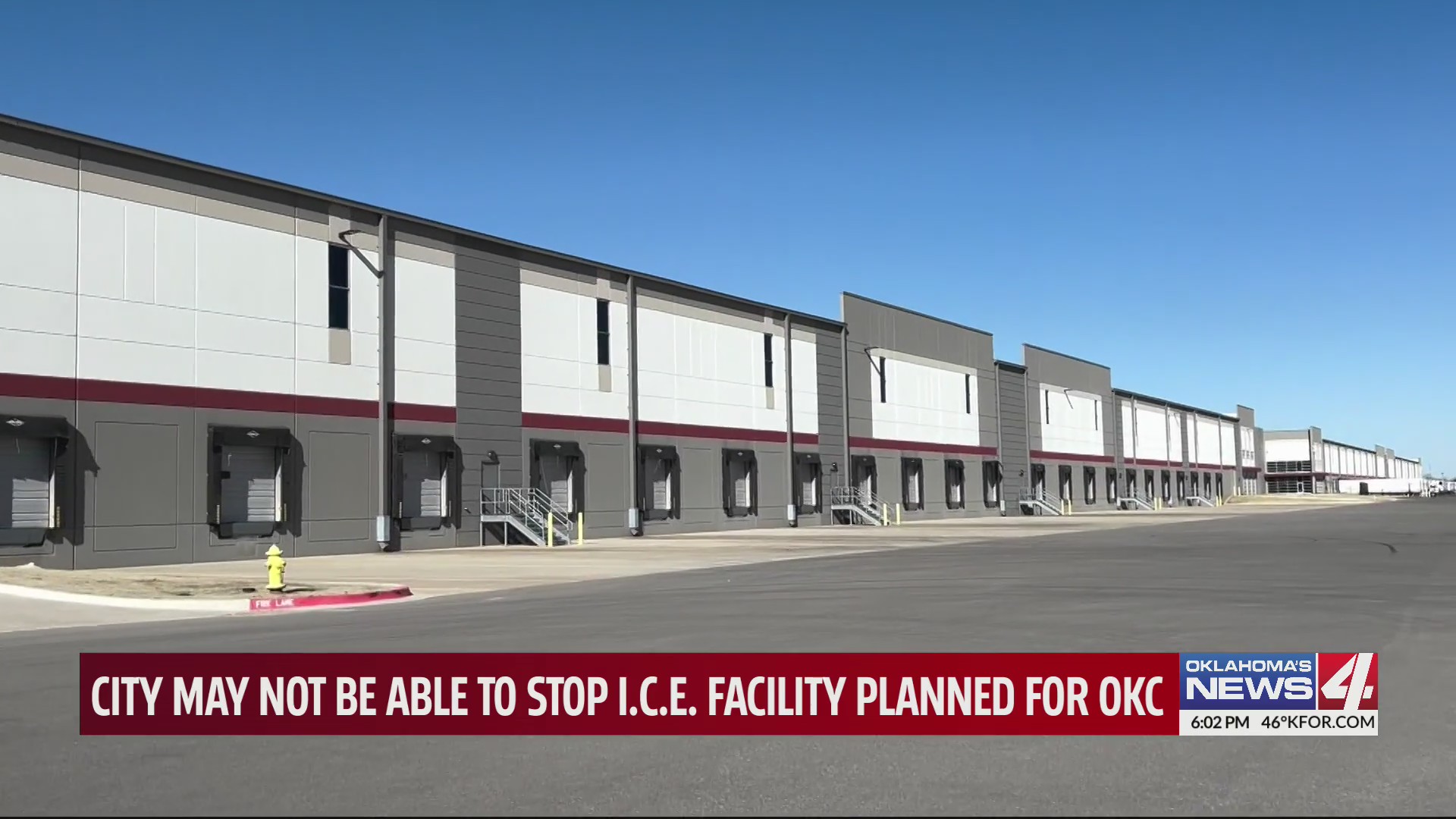 City may not be able to stop ICE facility planned for OKC