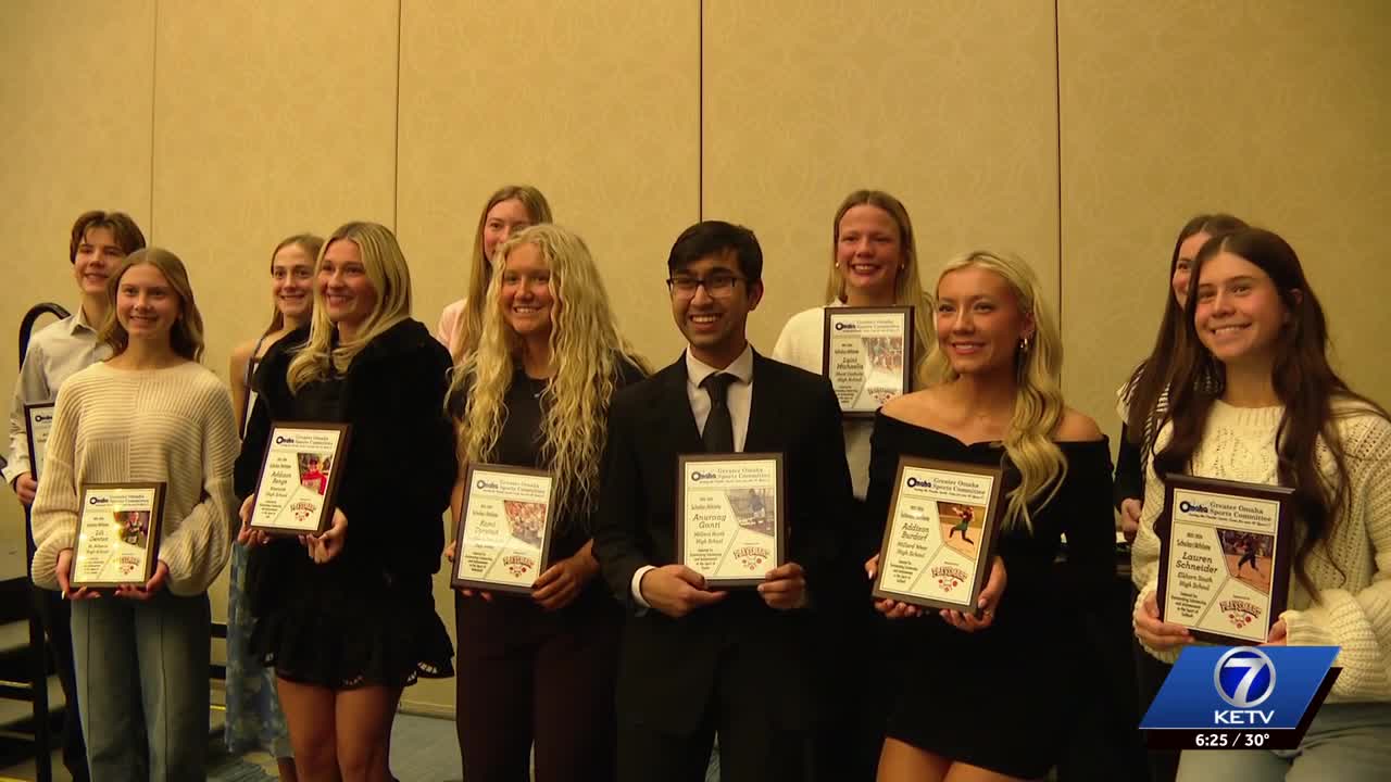 Omaha Sports Commission honors fall scholar athletes at luncheon