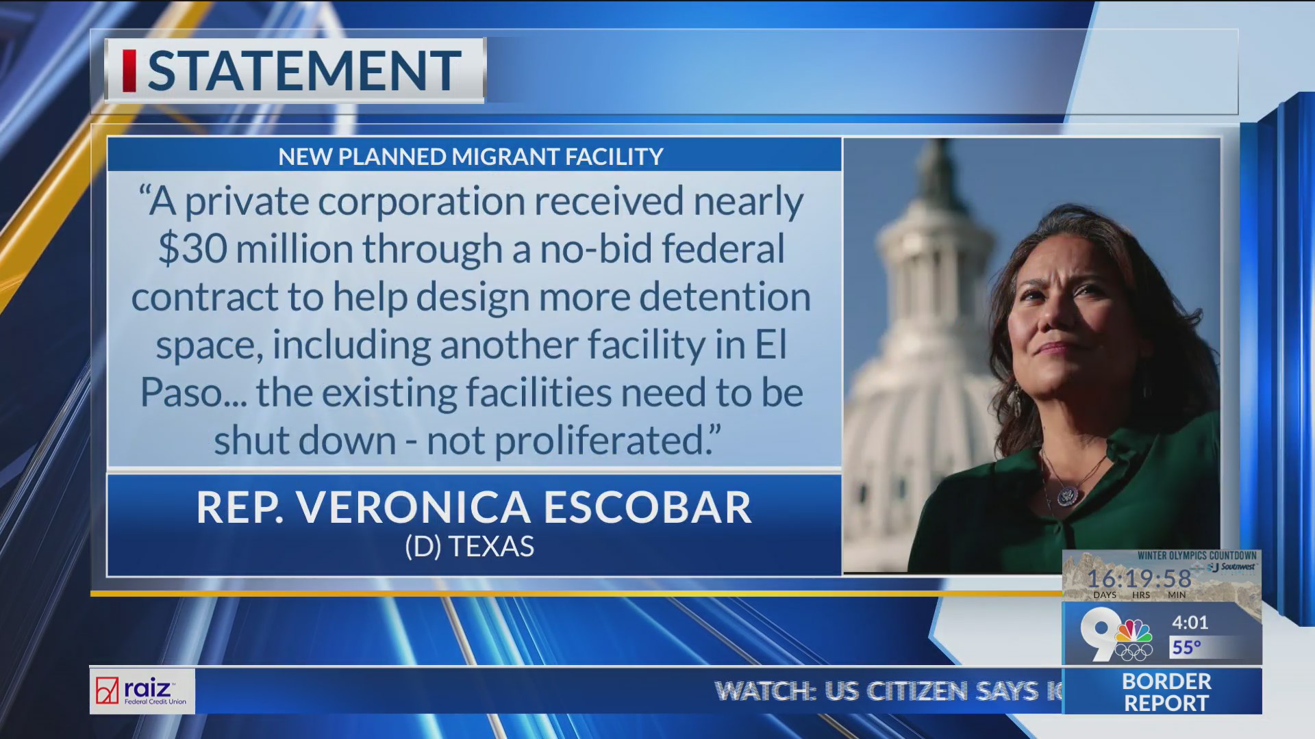 Massive new ICE detention facility going up in Clint area