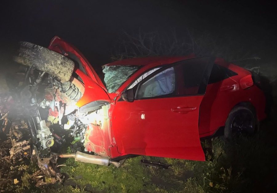 Driver nearly dies after 'violently' crashing into pole in Madera County