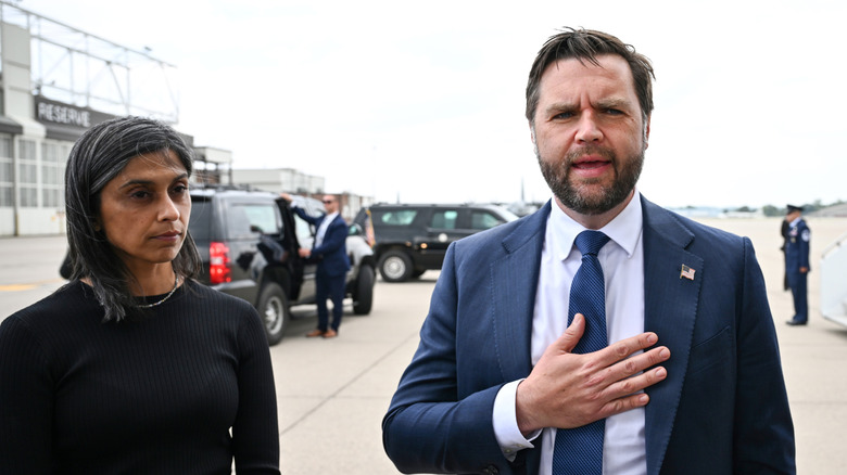 Erika Kirk & JD Vance's hug is under the microscope after Usha pregnancy  news