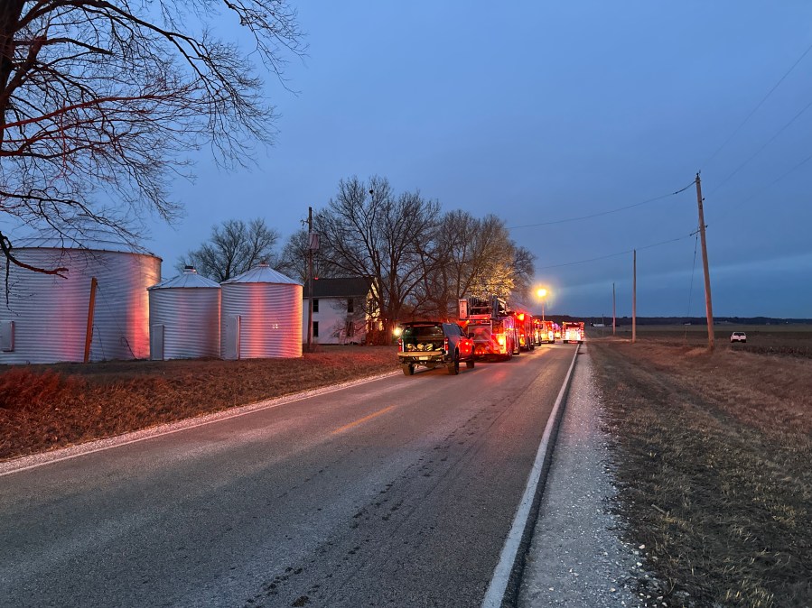 Update: Man dead after house fire Tuesday afternoon