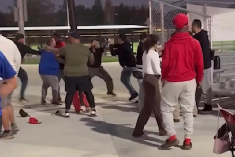 ‘Bench-clearing brawl’ breaks out at Florida baseball game after irate ...