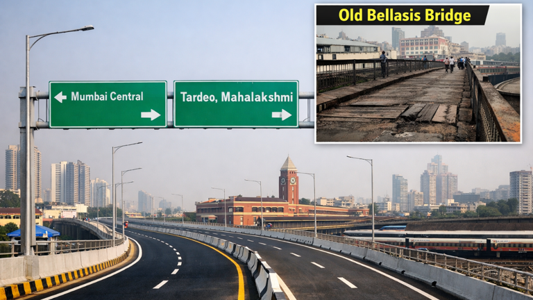 Mumbai’s Bellasis flyover set to open soon - how this 130-year-old ...