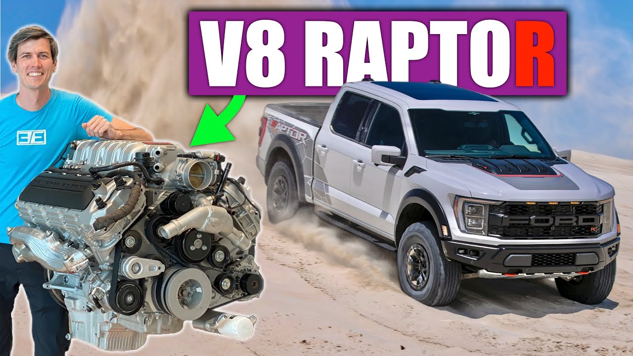 Ford Raptor R's new V8 engine - Meat's back on the menu
