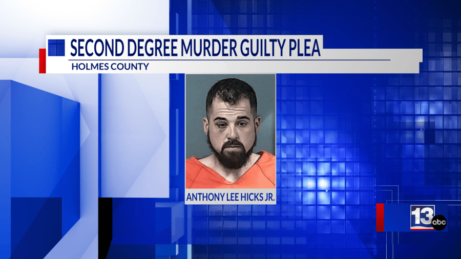 Holmes County man pleads guilty to second degree murder