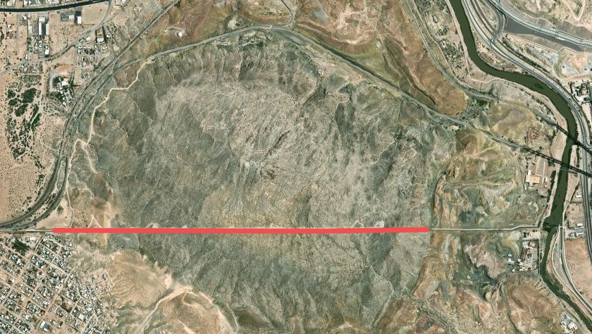 Blasting for border wall construction begins at Mount Cristo Rey<br><br>