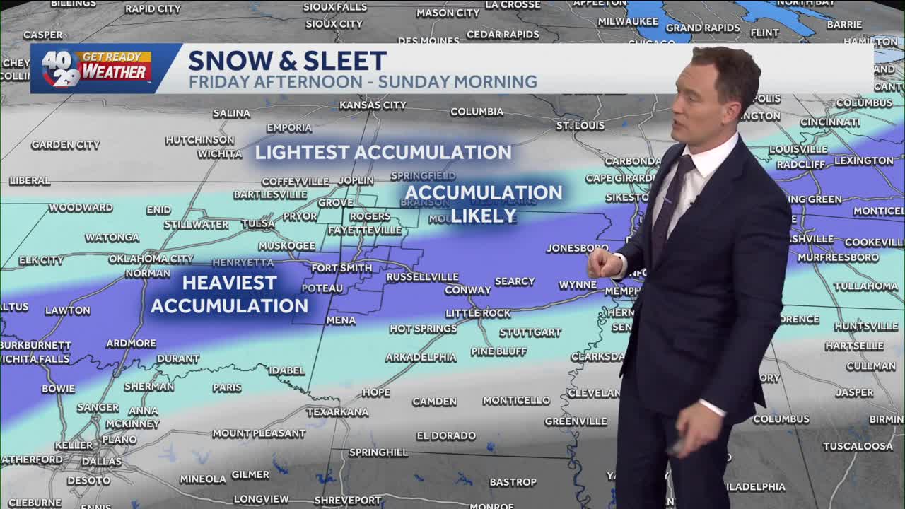 Brutally cold air and snow looking likely this weekend