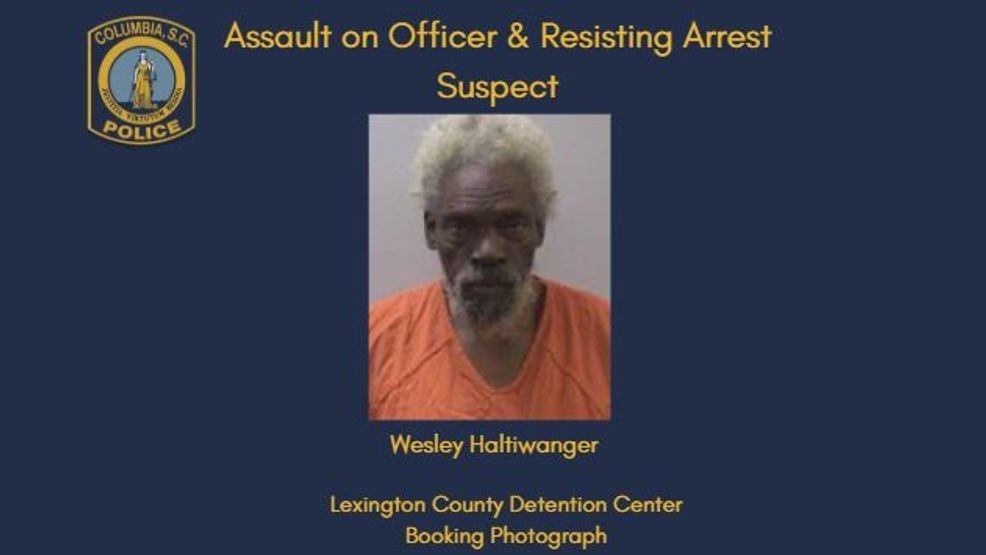 Man arrested for assaulting Columbia police officer