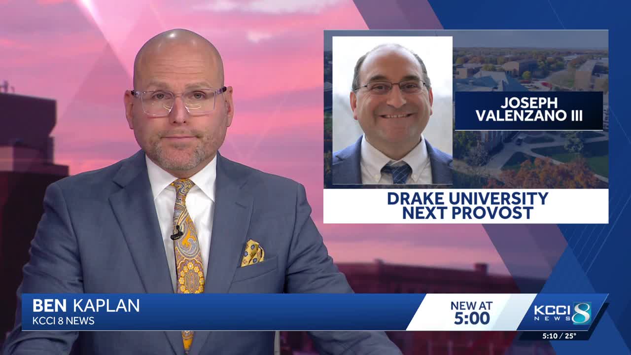 Drake University appoints Joseph Valenzano III as new provost